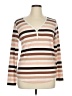 Maurices Brown Long Sleeve Henley Size XL - photo 1