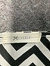 Everly 100% Polyester Chevron-herringbone Black 3/4 Sleeve Blouse Size M - photo 7