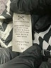 Everly 100% Polyester Chevron-herringbone Black 3/4 Sleeve Blouse Size M - photo 8