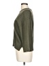 DKNY Jeans Solid Green Pullover Sweater Size L - photo 5