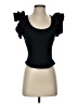 Ulla Johnson 100% Cotton Black Short Sleeve Top Size P (petite) - photo 1