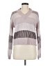 Lee Stripes Gray Pullover Sweater Size M - photo 1