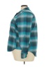 Eddie Bauer Plaid Teal Long Sleeve Blouse Size 2X - photo 5
