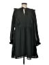 Ann Taylor LOFT 100% Polyester Black Casual Dress Size M - photo 1