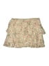 Zara Floral Tan Casual Skirt Size XL - photo 1