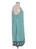 Max Studio Print Teal Blue Casual Dress Size L - photo 4