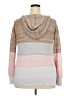 Unbranded 100% Polyester Color Block Tan Pullover Sweater Size XXL - photo 2