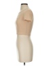 Shein Tan Short Sleeve Turtleneck Size XS - photo 5