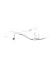 MNG Graphic White Silver Sandals Size EU 36 - photo 1
