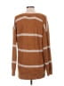 Pink Rose Brown Pullover Sweater Size L - photo 2