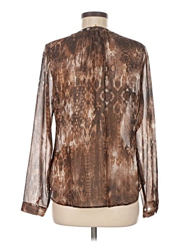 Ecru Long Sleeve Blouse (view 2)