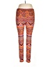 Lularoe Print Orange Leggings Size 1X (Tall & Curvy) - photo 1