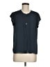Daniel Rainn 100% Polyester Blue Short Sleeve Blouse Size M (petite) - photo 1