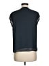 Daniel Rainn 100% Polyester Blue Short Sleeve Blouse Size M (petite) - photo 2