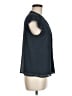 Daniel Rainn 100% Polyester Blue Short Sleeve Blouse Size M (petite) - photo 4