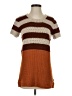 Burberry Brit 100% Cotton Brown Orange Pullover Sweater Size S - photo 1