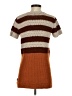 Burberry Brit 100% Cotton Brown Orange Pullover Sweater Size S - photo 2
