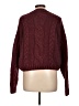 Elodie Burgundy Pullover Sweater Size L - photo 2