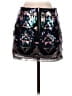 Marineblu Graphic Silver Casual Skirt Size S - photo 2