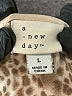 A New Day 100% Polyester Brown Sleeveless Top Size L - photo 7