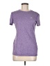 Adidas 100% Polyester Purple Active T-Shirt Size M - photo 1