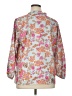 Unbranded Paisley Silver 3/4 Sleeve Blouse Size 1X - photo 1