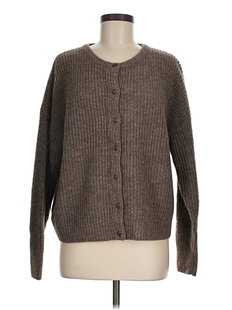 Pre-owned Jenni Kayne Cardigan Sweater In Brown