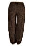 Unbranded Animal Print Brown Casual Pants Size XXL - photo 1