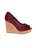 Jimmy Choo Burgundy Red Wedges Size EU 38 - photo 1