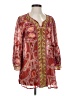 Assorted Brands 100% Cupro Red 3/4 Sleeve Blouse Size S - photo 1
