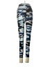 PixieLane Graphic Blue Leggings Size S - photo 1