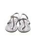 Tod's Gray Silver Sandals Size EU 37 1/2 - photo 2
