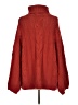 Unbranded Red Turtleneck Sweater Size M - photo 2
