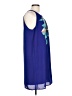 Adrienne Vittadini 100% Polyester Tropical Blue Casual Dress Size 10 - photo 4