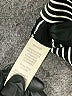 Max Studio Stripes Black Casual Dress Size L - photo 7