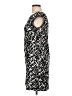Guess 100% Polyester Graphic Silver Cocktail Dress Size 12 - photo 5