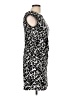 Guess 100% Polyester Graphic Silver Cocktail Dress Size 12 - photo 4