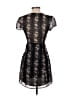 Unbranded 100% Polyester Paisley Black Casual Dress Size S (estimated) - photo 2