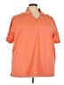 Assorted Brands 100% Cotton Orange Short Sleeve Polo Size 3X - photo 1