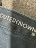OUTERKNOWN 100% Cotton Blue Jeans Size 28 waist - photo 3