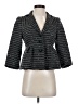 Nanette Lepore Stripes Gray Blazer Size 2 - photo 1