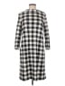 Talbots 100% Cotton Checkered-gingham Black Casual Dress Size M - photo 1
