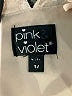 Pink & Violet 100% Polyester Gold Ivory Dress Size 14 - photo 3