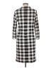 Talbots 100% Cotton Checkered-gingham Black Casual Dress Size M - photo 2