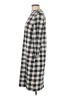 Talbots 100% Cotton Checkered-gingham Black Casual Dress Size M - photo 5