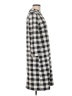 Talbots 100% Cotton Checkered-gingham Black Casual Dress Size M - photo 4