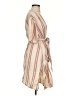 Universal Thread Stripes Tan Casual Dress Size XS - photo 4
