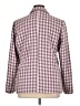 Ellen Tracy Houndstooth Purple Blazer Size XL - photo 2