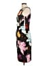 Sandro Ferrone Print Black Casual Dress Size EU (IT) 44 / US 8 - photo 5
