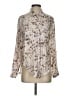 Bella Dahl Floral Ivory Long Sleeve Blouse Size S - photo 1